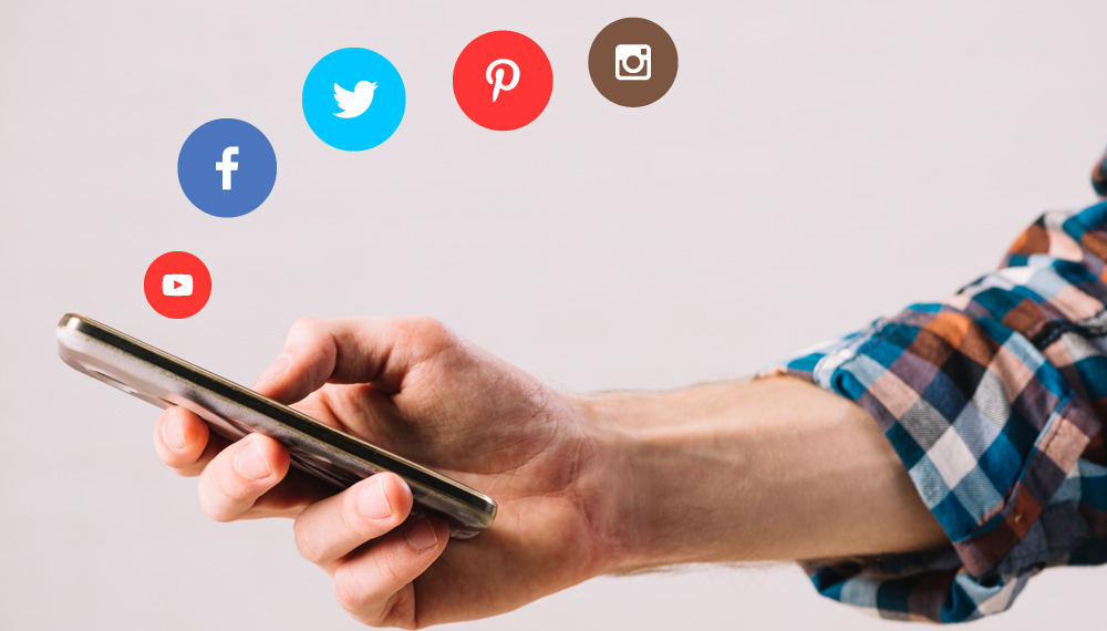 Distribuição rápida em sites parceiros e redes sociais
